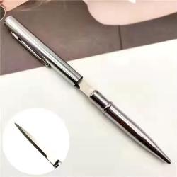 Stylo ouvre-lettres lame en acier inoxydable - Couleur ARGENT