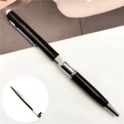 Stylo ouvre-lettres lame en acier inoxydable - Couleur NOIR