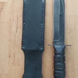 US Marines- couteau de combat MKII KA-BAR marquage US CAMILLUS Original