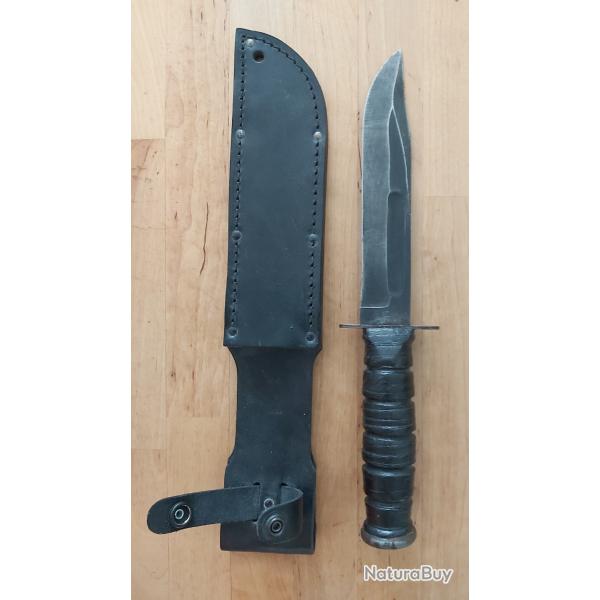 US Marines- couteau de combat MKII KA-BAR marquage US CAMILLUS Original