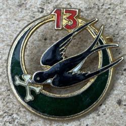 13&deg; Rgt de Tirailleurs Alg&eacute;riens, type 2, &eacute;mail