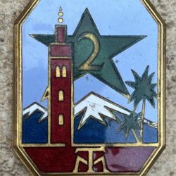 2&deg; Rgt de Tirailleurs Marocains, &eacute;mail, Drago B&eacute;ranger