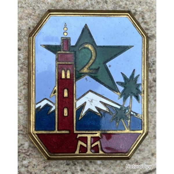 2� Rgt de Tirailleurs Marocains, �mail, Drago B�ranger