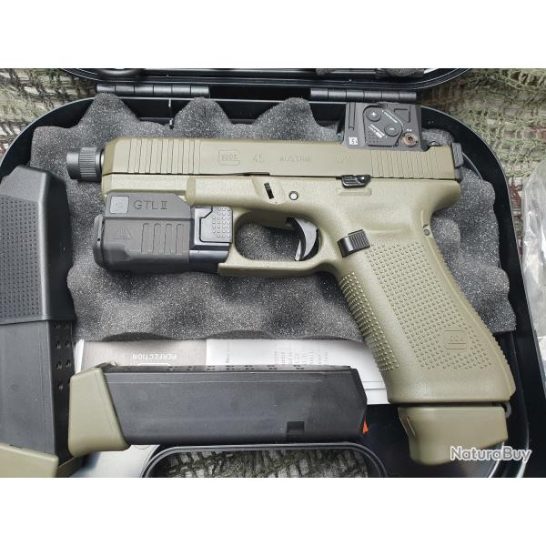 Glock 45 Hunter Gen5 FS MOS Filet� A-cut COA GTL II