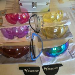Vend  coffret  de lunette de ball trap boutin Shoot-off