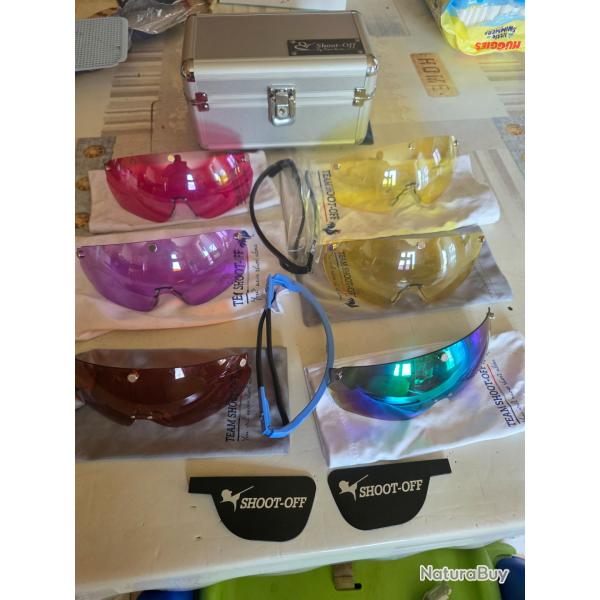 Vend  coffret  de lunette de ball trap boutin Shoot-off