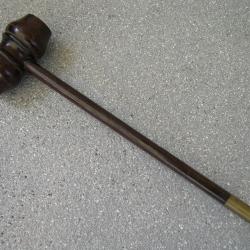 Maillet d'origine pour boite de Pistolet de duel en Palissandre.