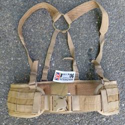 Ceinturon BULLDOG Tactical Gear avec bretelles ajustables taille M Neuf avec &eacute;tiquette