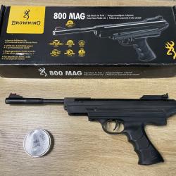 Pistolet &agrave; plomb BROWNING 800 Mag 7,5 joules