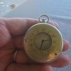 PROTECTION EN ARGENT POUR MONTRE &Agrave; GOUSSET (XVIII&egrave;me SI&Egrave;CLE)