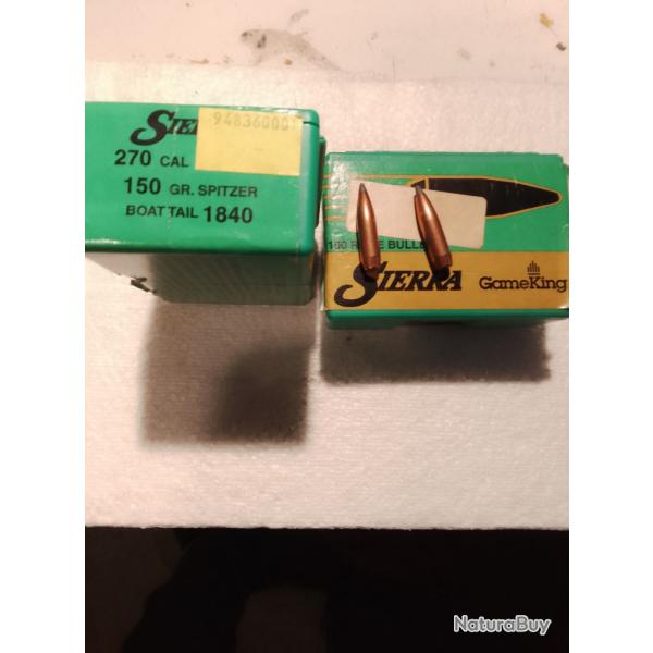ogives sierra cal 270