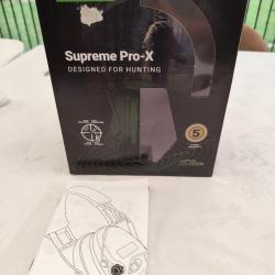 Casque sordin supr&ecirc;me pro x