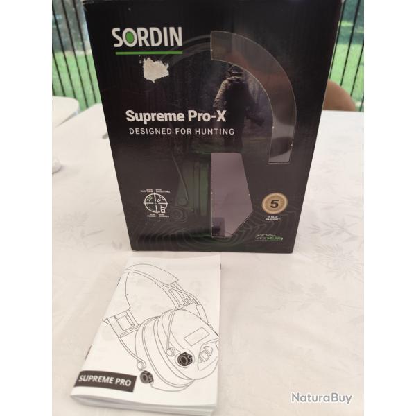 Casque sordin supr�me pro x