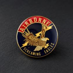 pin's 101st Ariborne Division screaming eagle - us army paratroopers pin - para
