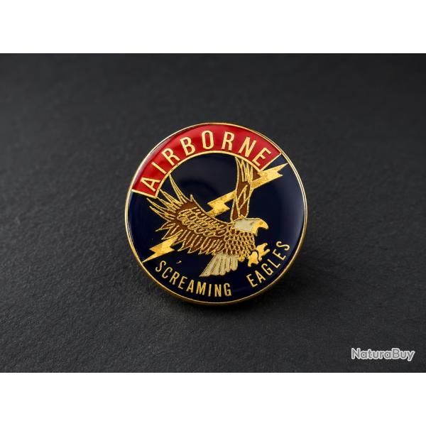 pin's 101st Ariborne Division screaming eagle - us army paratroopers pin - para