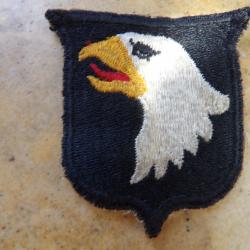 patch 101 Airborne parachutiste sans title  ww2 US insigne deuxi&egrave;me guerre am&eacute;ricain GI d&eacute;barquement