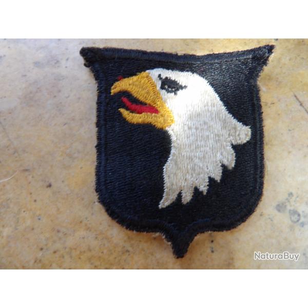 patch 101 Airborne parachutiste sans title  ww2 US insigne deuxi�me guerre am�ricain GI d�barquement