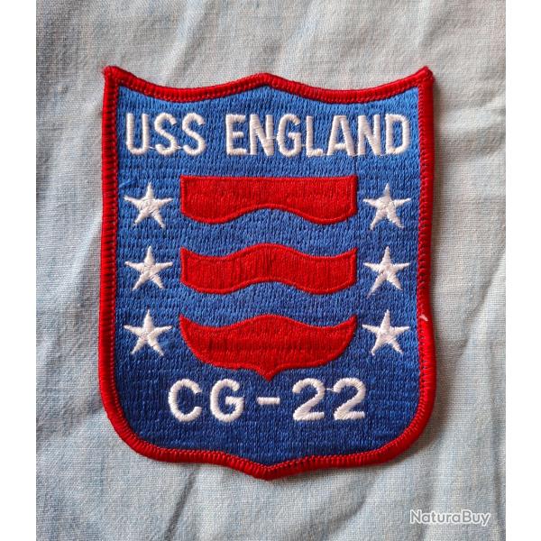 US NAVY USS ENGLAND PATCH  ORIGINAL