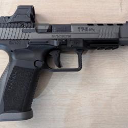 CANIK TP9 SFX Mod.2 Tungsten + Point Rouge Vector Optics Frenzy - Excellent &eacute;tat