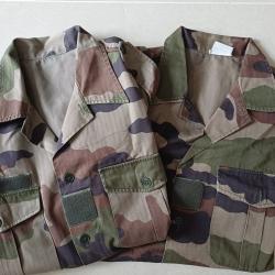 Lot de 2 chemisette camoufl&eacute;e taille M