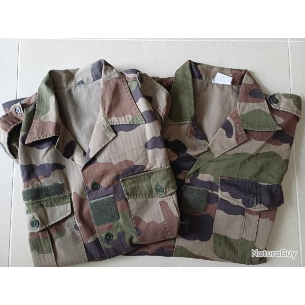 Lot de 2 chemisette camoufl�e taille M