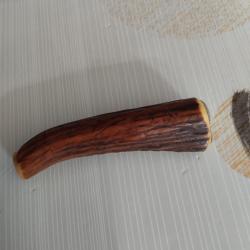 Manche pour couteau bois de cerf (2)