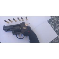 Revolver 357 SNR 357 Crossman CO2 sparclet