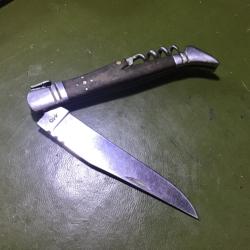 Couteau pliant Laguiole 440 manche bois