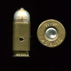.45/.38 Solvo Squeeze Bore - Cartouche exp&eacute;rimentale &agrave; balle triplex - voir document joints