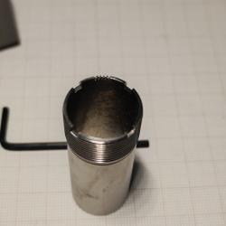 CHOKE LISSE INTERCHANGEABLE POUR FUSIL HUGLU CALIBRE 12 refA026