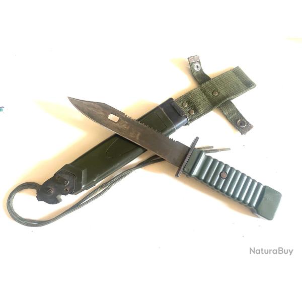 Ancien couteau poignard de combat KCB-77-CS Allemand avec fourreau