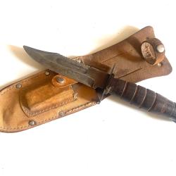 Ancien couteau poignard de combat US pilote Avion ww2