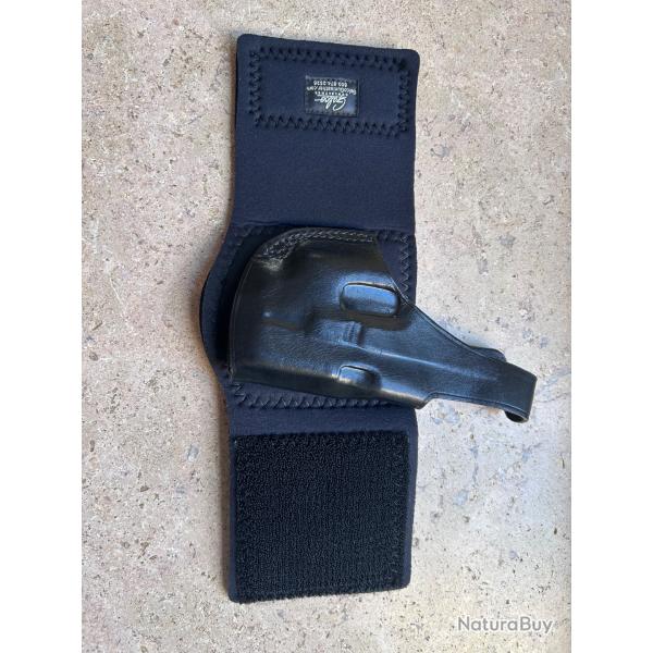 Holster de cheville Galco Ankle Glove Glock 26 / 27 / 33 - Comme neuf
