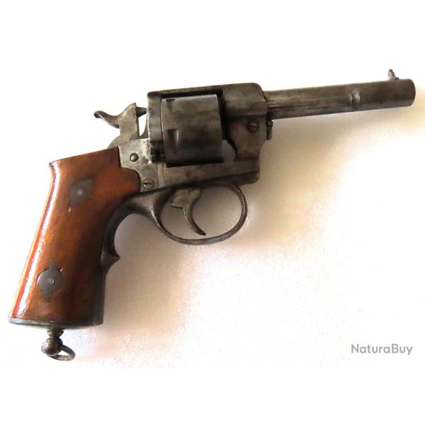 Revolver Lefaucheux 1870 type marine calibre 12 mm