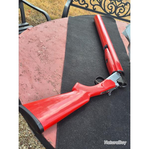 Fusil SWING TRAP Sporting Fibre Carbone Rouge Cal 12