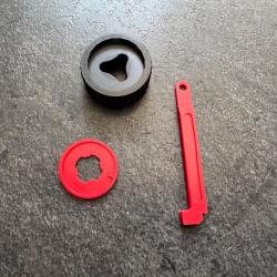 Kit upgrade Lee auto drum ancienne et nouvelle g&eacute;n&eacute;ration (LEE Auto-Drum Powder Measure)