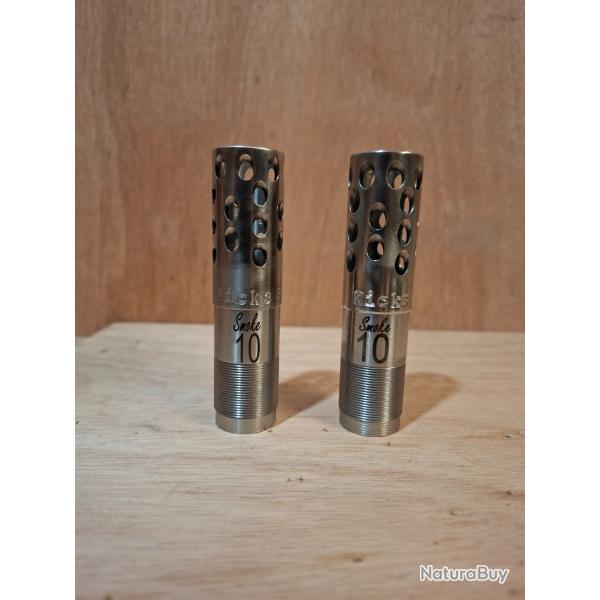 2 Chokes kicks Smoke Browning Invector 1/4 et 1/4