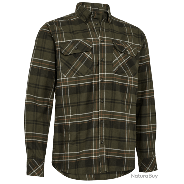 Chemise Caleb verte DEERHUNTER-39/40