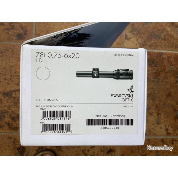 Lunette Swarovski Z8i 0,75-6x20 L D-I