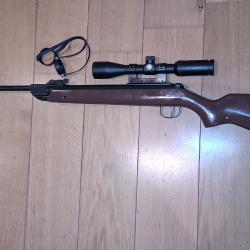 Carabine DIANA 34 T05 avec lunette  Hawke vantage 3-9&times;40 r&eacute;ticule duplex.