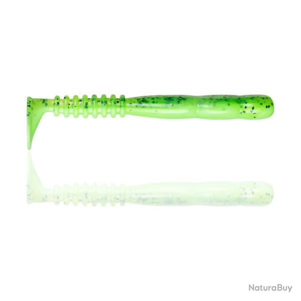 Leurre Souple Reins Fat Rockvibe 3,25" - 8,5cm 8,5cm B85 - Chart Pepper Glow Melon Shad par 6