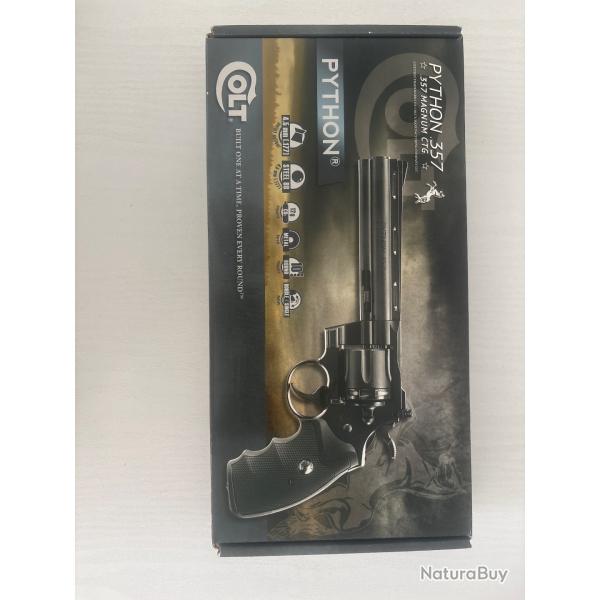 Revolver � plombs Colt Python 6" Co2 billes et plombs 4.5mm