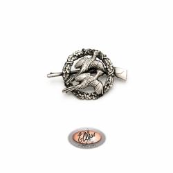 Broche - Faisans en couronne - 1287 - Elless France