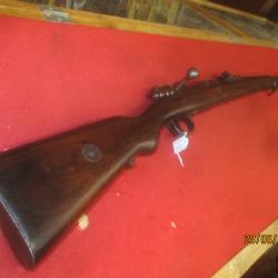 Carabine MAUSER 1909 PERUVIEN Cal 7.65x53 (PORT GRATUIT)
