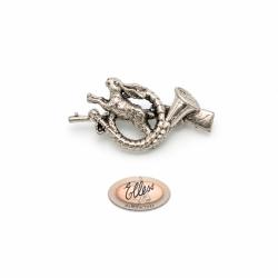 Broche - Chasse aux li&egrave;vres - 1297 - Elless France