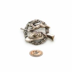 Broche - Li&egrave;vre en couronne  - 1299 - Elless France