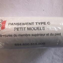 Pansement Militaire Type C