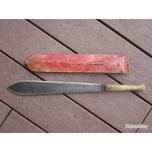 TRES JOLI COUTEAU/MACHETTE ETNIQUE AFRIQUE