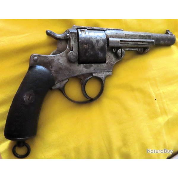 Revolver mod�le 1873 s�rie 1893 poin�on � l'ancre de marine