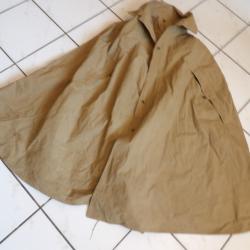 cape manteau anti pluie poussi&egrave;re d&eacute;barquement Provence Britannique GB WW2 d&eacute;sert 1943 seconde guerr